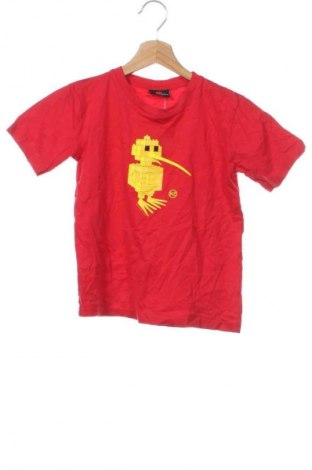 Kinder T-Shirt Global Culture, Größe 5-6y/ 116-122 cm, Farbe Rot, Preis 3,99 €