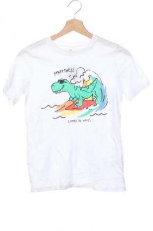 Kinder T-Shirt H&M, Größe 8-9y/ 134-140 cm, Farbe Weiß, Preis € 6,99