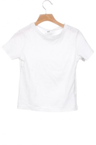 Kinder T-Shirt H&M, Größe 4-5y/ 110-116 cm, Farbe Weiß, Preis € 6,14