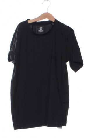 Dziecięcy T-shirt H&M Sport, Rozmiar 10-11y/ 146-152 cm, Kolor Czarny, Cena 25,99 zł
