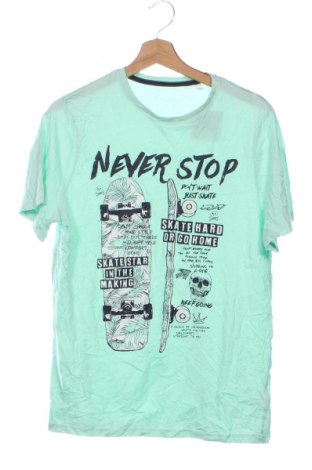 Dziecięcy T-shirt Here+There, Rozmiar 15-18y/ 170-176 cm, Kolor Zielony, Cena 32,99 zł