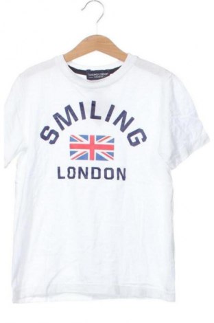 Tricou pentru copii Smiling, Mărime 7-8y/ 128-134 cm, Culoare Alb, Preț 48,99 Lei