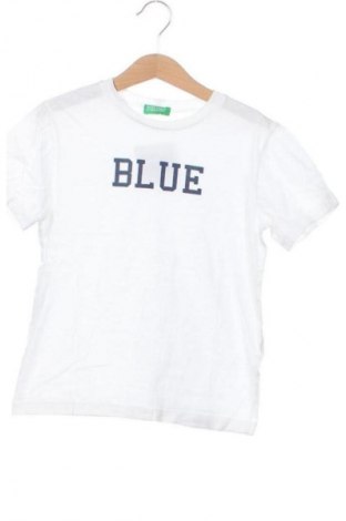 Детска тениска United Colors Of Benetton, Размер 5-6y/ 116-122 см, Цвят Бял, Цена 15,99 лв.