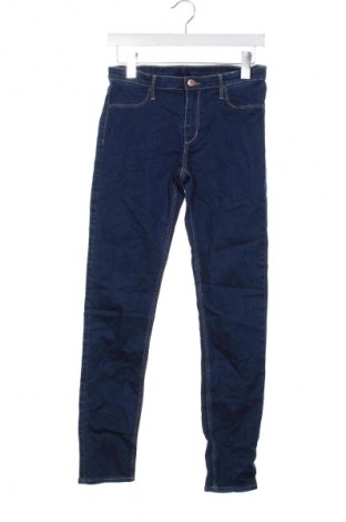 Dětské džíny  H&M, Velikost 13-14y/ 164-168 cm, Barva Modrá, Cena  519,00 Kč
