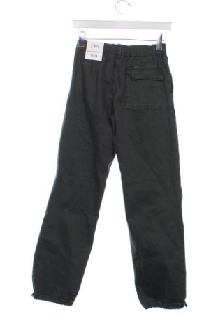 Dziecięce jeansy Zara, Rozmiar 12-13y/ 158-164 cm, Kolor Zielony, Cena 52,99 zł