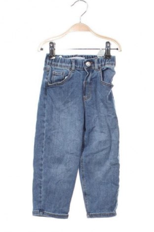 Детски дънки Zara, Размер 18-24m/ 86-98 см, Цвят Син, Цена 18,99 лв.