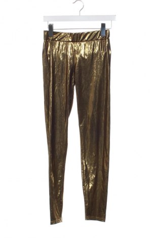 Dziecięce legginsy KappAhl, Rozmiar 14-15y/ 168-170 cm, Kolor Złocisty, Cena 22,99 zł