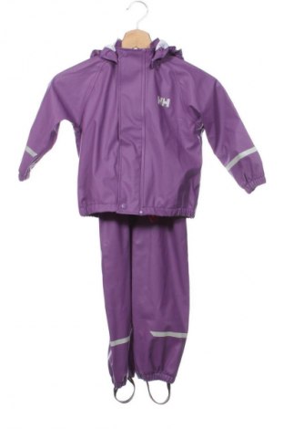 Dziecięcy zestaw Helly Hansen, Rozmiar 18-24m/ 86-98 cm, Kolor Fioletowy, Cena 659,99 zł