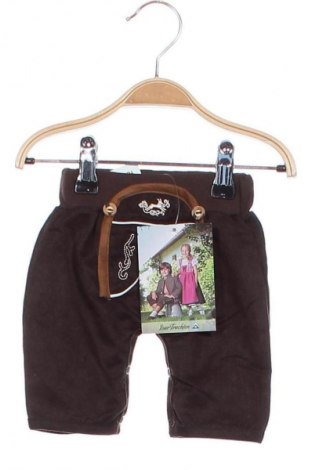 Dětské kalhoty  Isar-Trachten, Velikost 3-6m/ 62-68 cm, Barva Hnědá, Cena  549,00 Kč