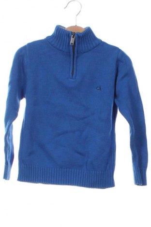 Dětský svetr  Calvin Klein Jeans, Velikost 3-4y/ 104-110 cm, Barva Modrá, Cena  479,00 Kč