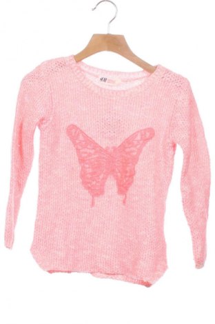 Dětský svetr  H&M, Velikost 2-3y/ 98-104 cm, Barva Růžová, Cena  149,00 Kč