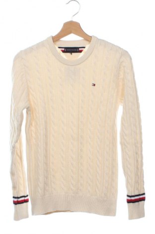 Παιδικό πουλόβερ Tommy Hilfiger, Μέγεθος 12-13y/ 158-164 εκ., Χρώμα Εκρού, Τιμή 39,63 €