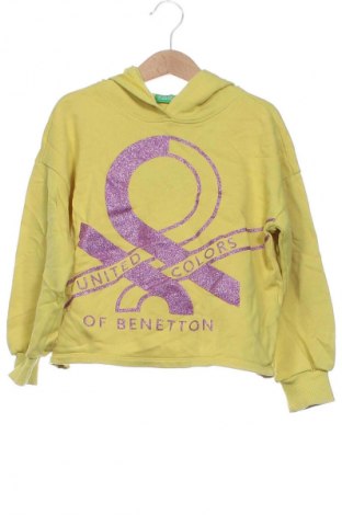 Dětská mikina  United Colors Of Benetton, Velikost 6-7y/ 122-128 cm, Barva Žlutá, Cena  379,00 Kč