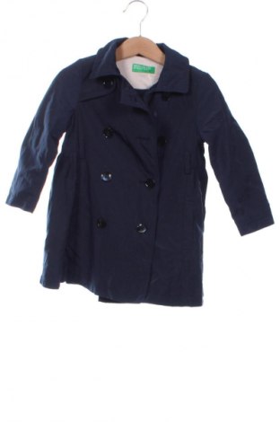 Kindermantel United Colors Of Benetton, Größe 2-3y/ 98-104 cm, Farbe Blau, Preis 26,99 €