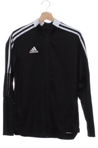 Детско спортно горнище Adidas, Размер 15-18y/ 170-176 см, Цвят Черен, Цена 34,99 лв.