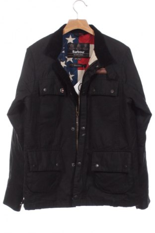 Kinderjacke Barbour, Größe 13-14y/ 164-168 cm, Farbe Schwarz, Preis 77,24 €