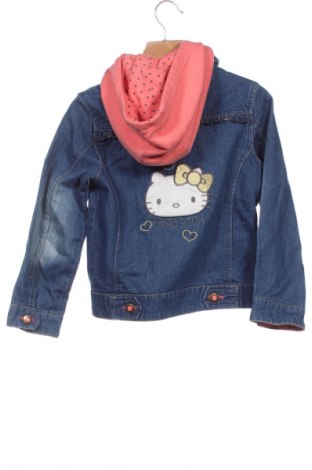 Παιδικό μπουφάν Hello Kitty, Μέγεθος 4-5y/ 110-116 εκ., Χρώμα Μπλέ, Τιμή 16,00 €
