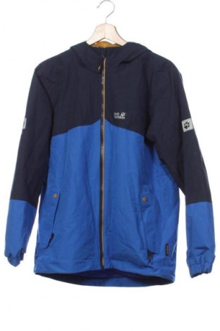 Детско яке Jack Wolfskin, Размер 12-13y/ 158-164 см, Цвят Син, Цена 53,99 лв.