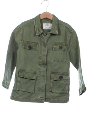 Dziecięca kurtka Zara, Rozmiar 4-5y/ 110-116 cm, Kolor Zielony, Cena 45,06 zł