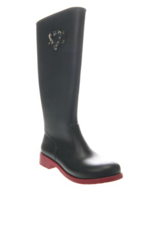 Гумени ботуши Moschino, Μέγεθος 36, Χρώμα Μαύρο, Τιμή 86,24 €