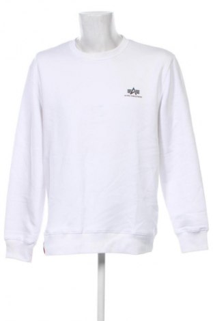 Bluză de bărbați Alpha Industries, Mărime XL, Culoare Alb, Preț 405,99 Lei