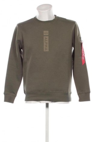 Herren Shirt Alpha Industries, Größe M, Farbe Grün, Preis 77,99 €