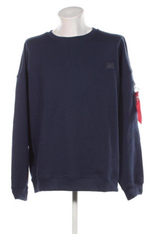 Ανδρική μπλούζα Alpha Industries, Μέγεθος XXL, Χρώμα Μπλέ, Τιμή 59,99 €