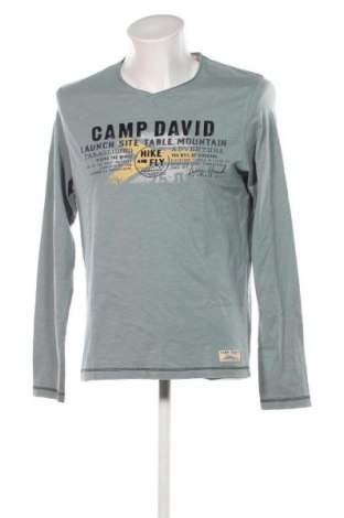 Мъжка блуза Camp David, Размер M, Цвят Син, Цена 93,99 лв.