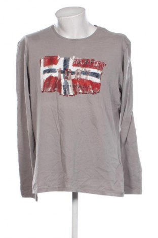 Herren Shirt Napapijri, Größe XXL, Farbe Grau, Preis € 31,68