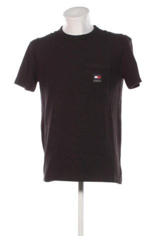 Herren T-Shirt Tommy Jeans, Größe M, Farbe Schwarz, Preis 74,99 €
