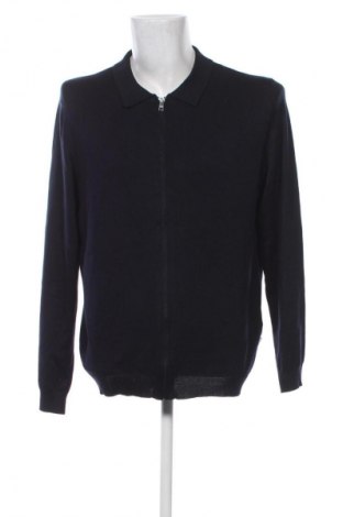Jachetă tricotată de bărbați Only & Sons, Mărime XL, Culoare Albastru, Preț 202,99 Lei