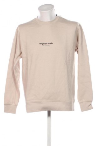 Męska bluzka z polaru Jack & Jones, Rozmiar L, Kolor Beżowy, Cena 216,99 zł
