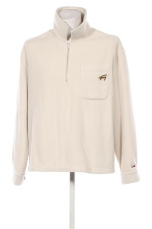 Bluză polară de bărbați Tommy Hilfiger, Mărime XL, Culoare Ecru, Preț 357,99 Lei