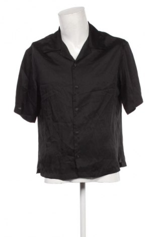 Herrenhemd Bershka, Größe S, Farbe Schwarz, Preis 20,99 €