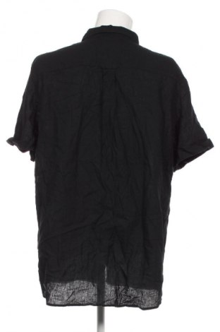 Ανδρικό πουκάμισο Dressmann, Μέγεθος 4XL, Χρώμα Μαύρο, Τιμή 21,99 €