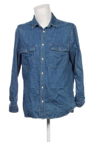 Herrenhemd H&M L.O.G.G., Größe L, Farbe Blau, Preis 20,99 €