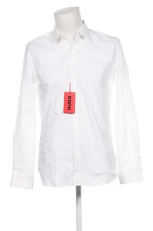 Herrenhemd Hugo Boss, Größe M, Farbe Weiß, Preis € 122,99