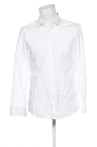 Herrenhemd Hugo Boss, Größe M, Farbe Weiß, Preis € 71,99