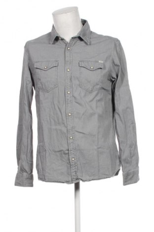 Herrenhemd Jack & Jones, Größe L, Farbe Grau, Preis € 52,99