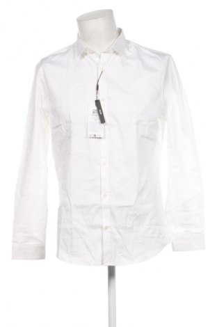 Herrenhemd Jack & Jones, Größe L, Farbe Weiß, Preis € 52,99
