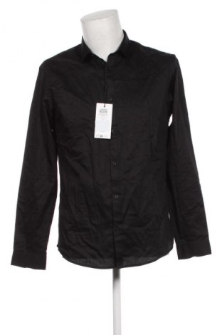 Ανδρικό πουκάμισο Jack & Jones, Μέγεθος L, Χρώμα Μαύρο, Τιμή 52,99 €