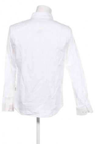 Ανδρικό πουκάμισο Jack & Jones, Μέγεθος L, Χρώμα Λευκό, Τιμή 21,99 €
