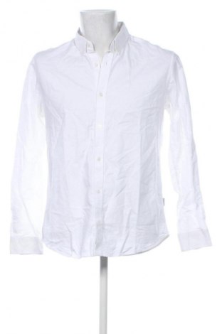 Herrenhemd Jack & Jones, Größe L, Farbe Weiß, Preis € 23,99