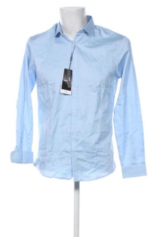 Ανδρικό πουκάμισο Jack & Jones, Μέγεθος M, Χρώμα Μπλέ, Τιμή 21,99 €