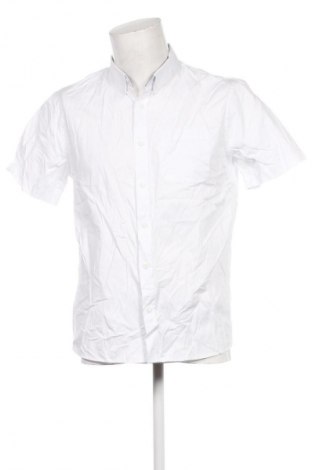 Herrenhemd Kariban, Größe M, Farbe Weiß, Preis 14,99 €
