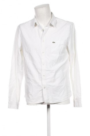 Herrenhemd Lacoste, Größe XL, Farbe Weiß, Preis € 34,78