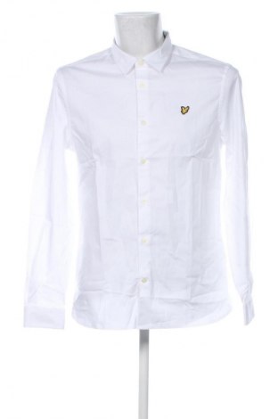 Męska koszula Lyle & Scott, Rozmiar L, Kolor Biały, Cena 407,99 zł