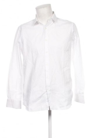 Cămașă de bărbați Massimo Dutti, Mărime L, Culoare Alb, Preț 192,01 Lei