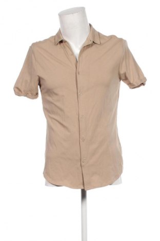 Herrenhemd New Look, Größe M, Farbe Beige, Preis € 15,13