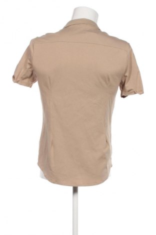 Herrenhemd New Look, Größe M, Farbe Beige, Preis € 15,13